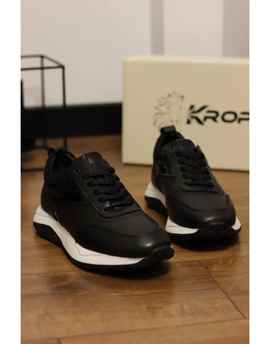 Bruno Hakiki Deri Eva Taban Spor Sneakers Ayakkabı