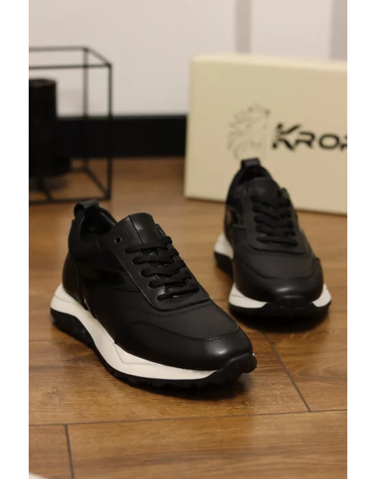 Bruno Hakiki Deri Eva Taban Spor Sneakers Ayakkabı