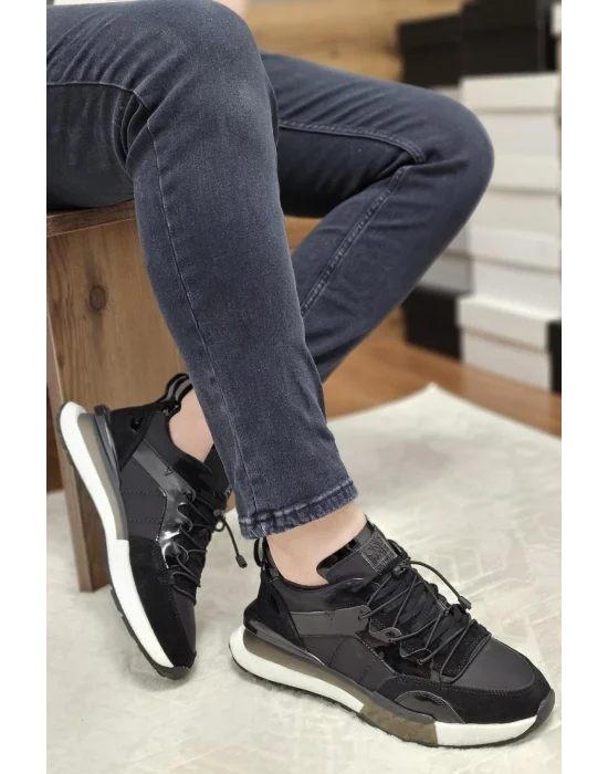 Hakiki Deri Lotus İthal Taban Eva Sneakers