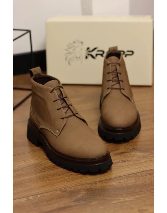 Sahra Hakiki Nubuk Deri Kum Günlük Bot