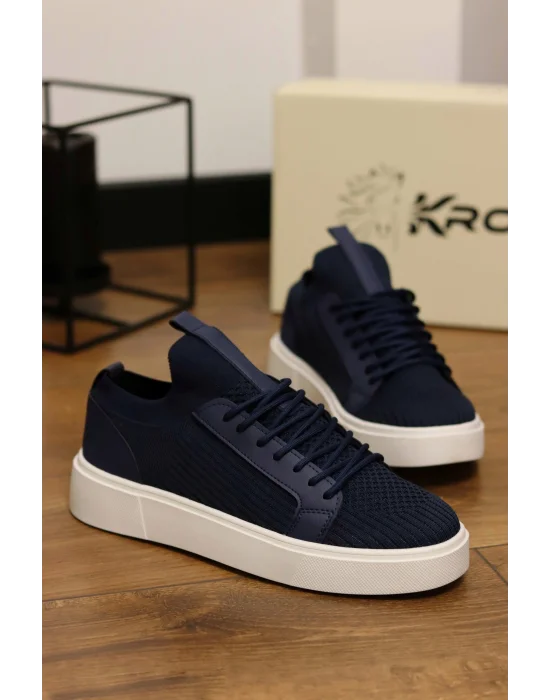 Vibe Lacivert Triko Sneaker