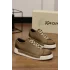 Clay Hakiki Nubuk Deri Bej Sneaker