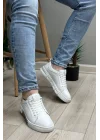 Hakiki Deri İthal Termojel Taban Beyaz Sneaker