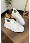 Hakiki Deri Floter Baskı Eva Taban Sneaker