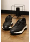 Bruno Hakiki Deri Eva Taban Spor Sneakers Ayakkabı