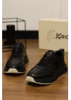 Armor Hakiki Deri Siyah İthal Taban Sneakers