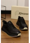 Armor Hakiki Deri Siyah İthal Taban Sneakers