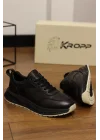 Armor Hakiki Deri Siyah İthal Taban Sneakers