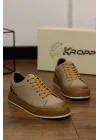 Harbor Hakiki Nubuk Deri Kum Sneaker
