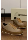 Harbor Hakiki Nubuk Deri Kum Sneaker