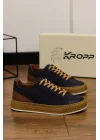 Harbor Hakiki Nubuk Deri Lacivert Sneaker