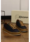 Harbor Hakiki Nubuk Deri Lacivert Sneaker