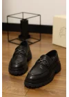 Orbis Hakiki Deri Kroko Desenli Loafer