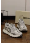 Osmo Hakiki Deri Beyaz Sneakers