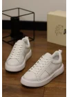 Tuscon Beyaz Hakiki Deri Eva Taban Sneaker