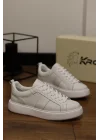 Tuscon Beyaz Hakiki Deri Eva Taban Sneaker
