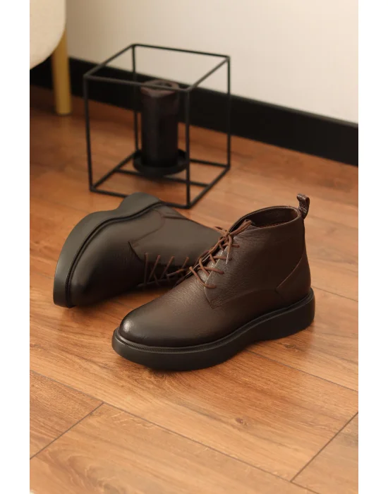 Gravy Hakiki Deri Arizona Acı Kahve Eva Taban Bot