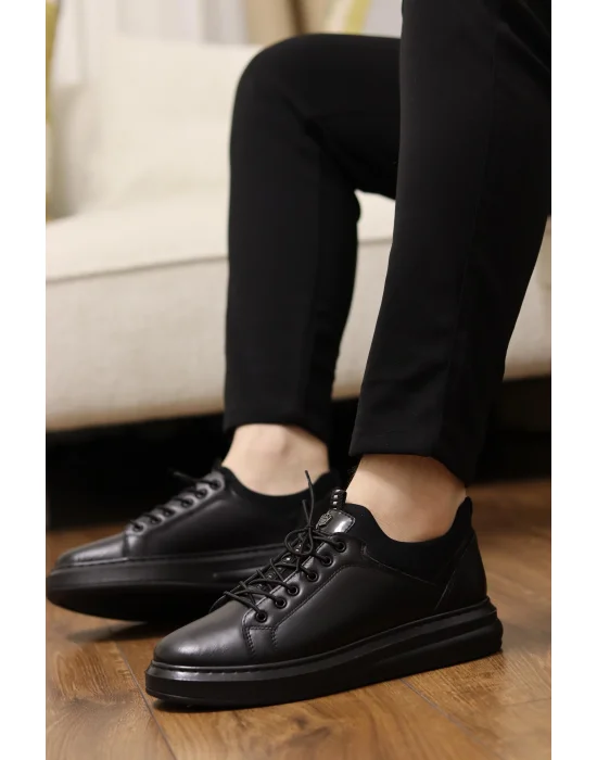 Hakiki Deri Strecli Casual Ayakkabı