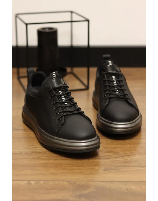 Maden Hakiki Mat Deri İthal Taban Sneaker Ayakkabı