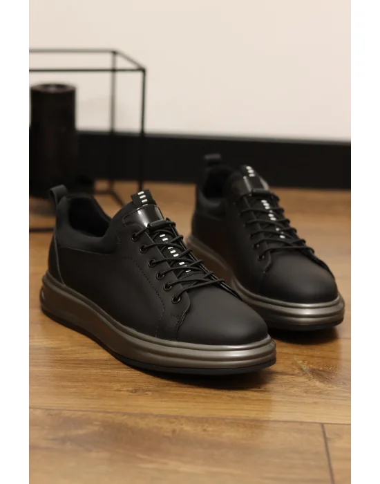 Maden Hakiki Mat Deri İthal Taban Sneaker Ayakkabı
