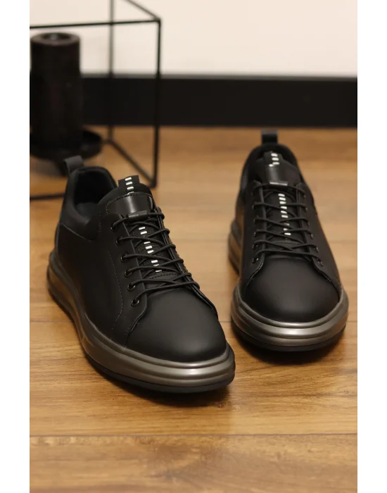 Maden Hakiki Mat Deri İthal Taban Sneaker Ayakkabı