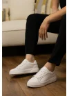 Hakiki Deri Eva Taban Beyaz Sneaker