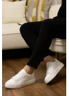 Hakiki Deri Eva Taban Beyaz Sneaker