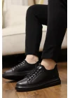 Hakiki Deri Strecli Casual Ayakkabı