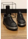 Maden Hakiki Mat Deri İthal Taban Sneaker Ayakkabı