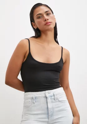 Black Sleeveless Top