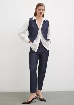 Vest Suit Navy