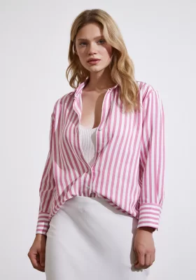 Striped Shirt Pink