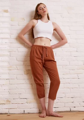 Loose Fit Corduroy Pants Tile