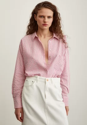 Striped Shirt Pink