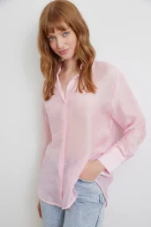 Thin Modal Shirt Pink