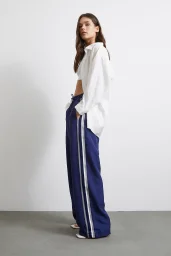 سروال ركبة مطاطية مزدوجة المسطرة بيلي