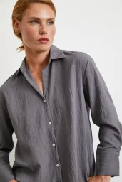 Paralel Çizgili Gömlek Antirasit