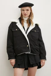 Suede Inner Plush Jacket Black