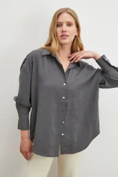 Basic Modal Gömlek Antirasit