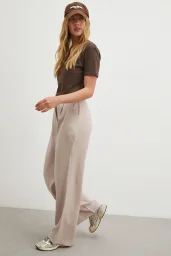 Modal Palazzo Pantolon Pudra