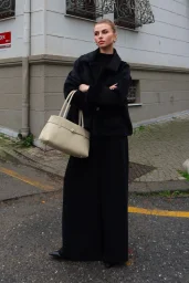 Reglan Tay Flok Mont Siyah