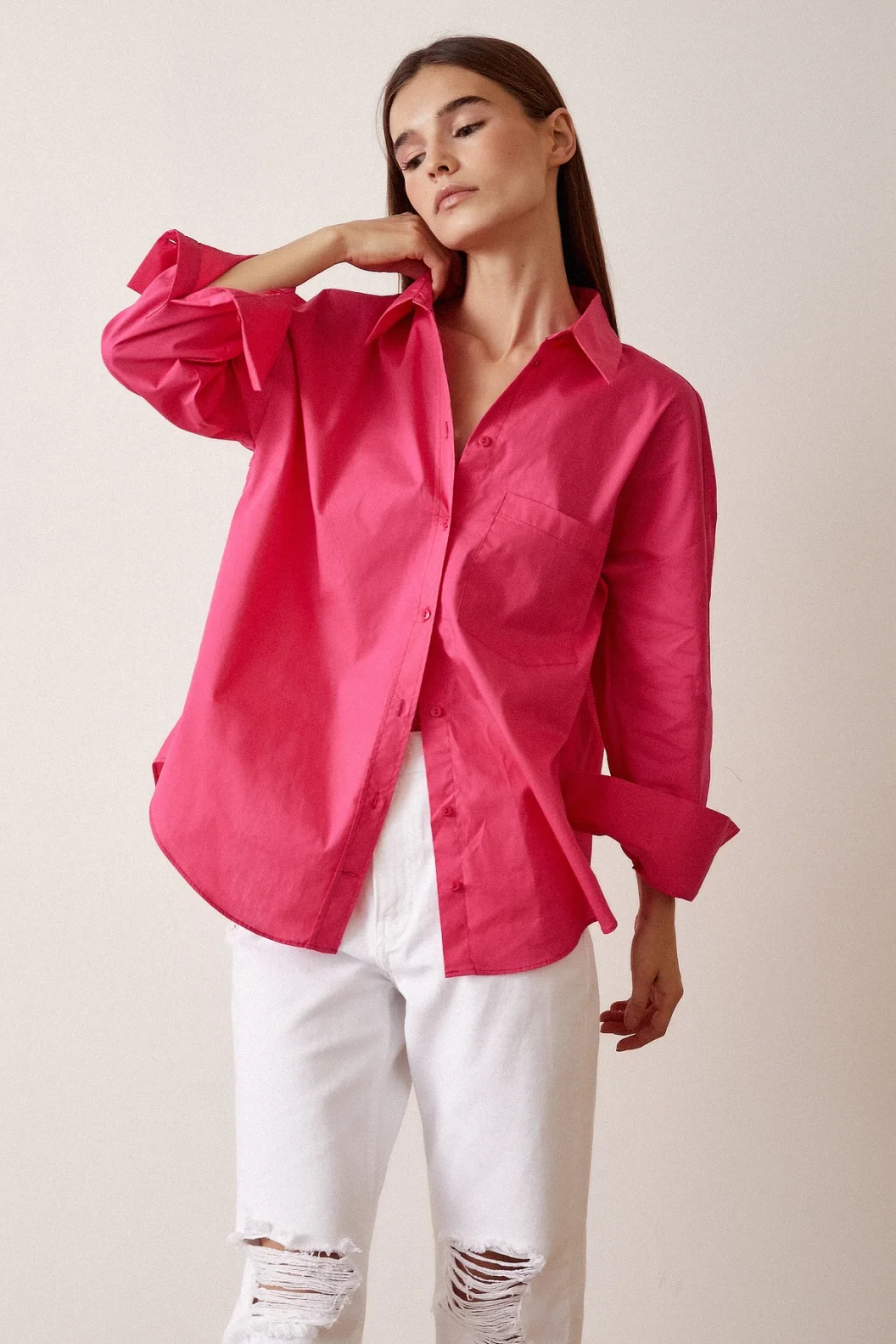 Freund Hemd Basic Lila