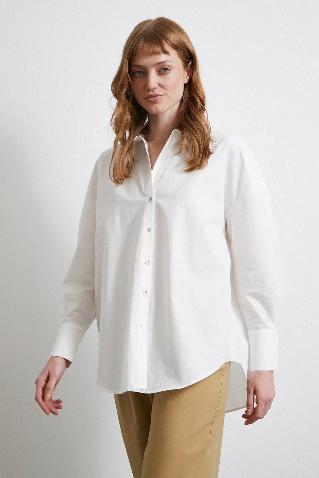 Klassisches Hemd Weiß