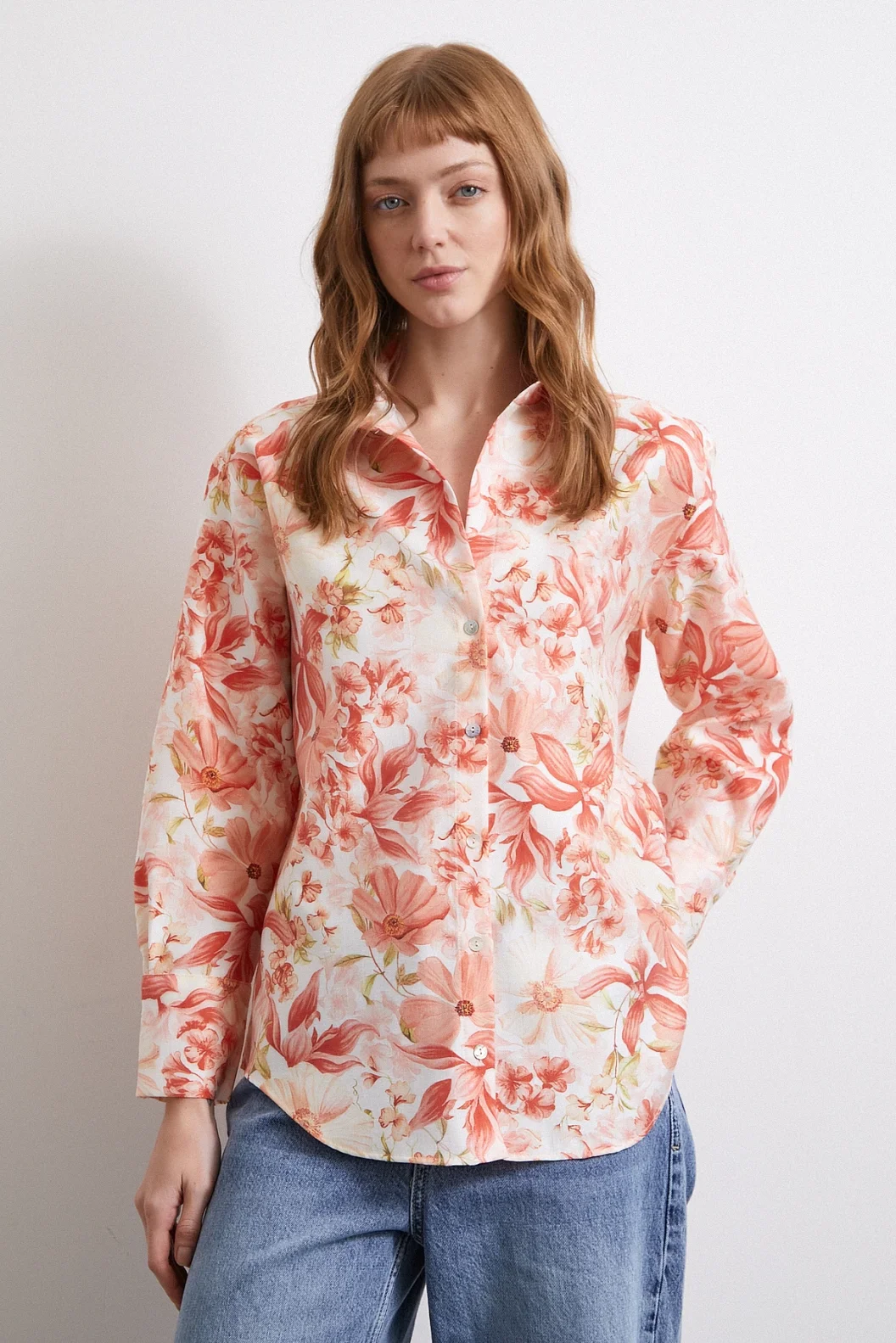 Traumhaftes Hemd mit Traum-Muster Pink