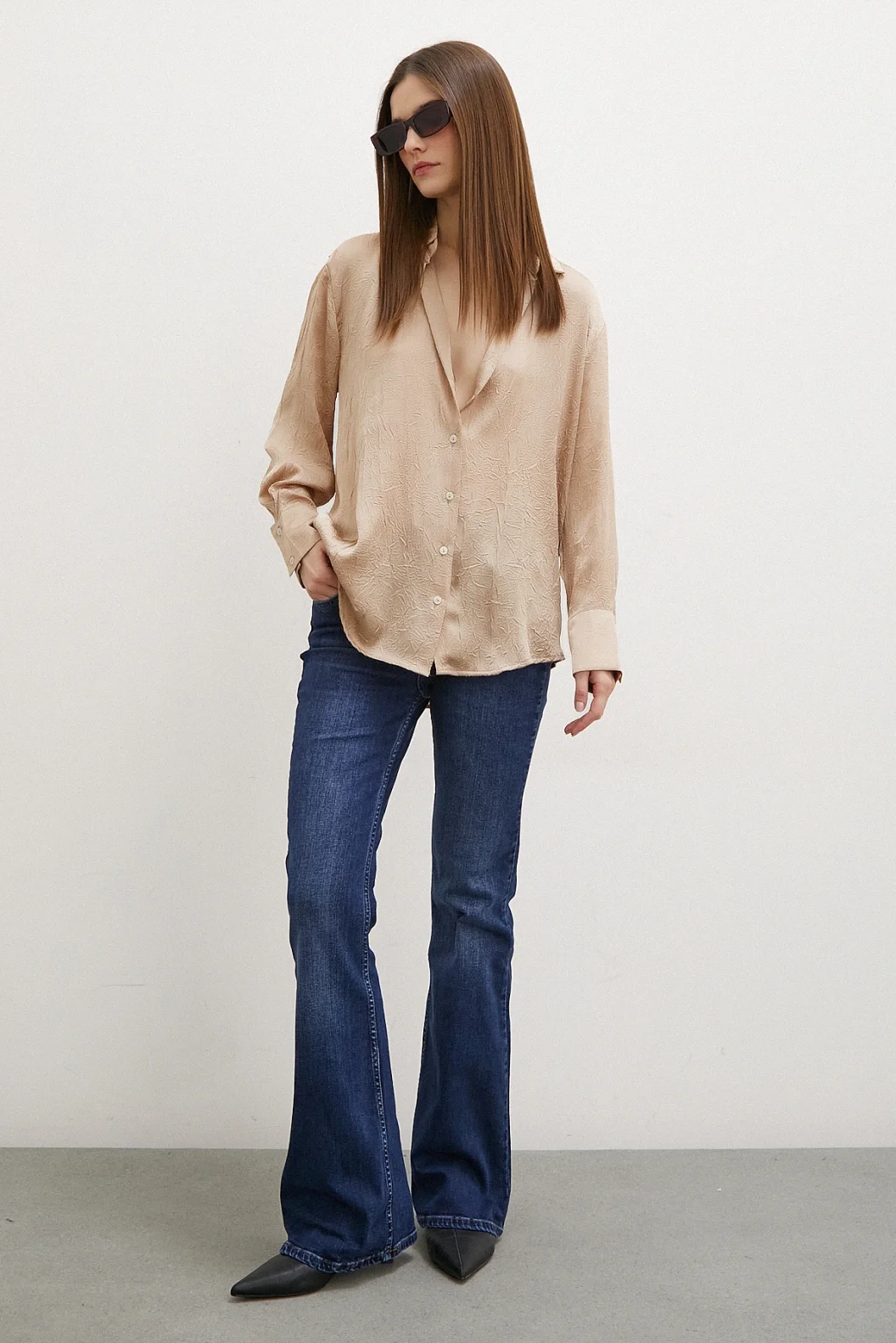 زيبقي الحرير المخملي المجعد