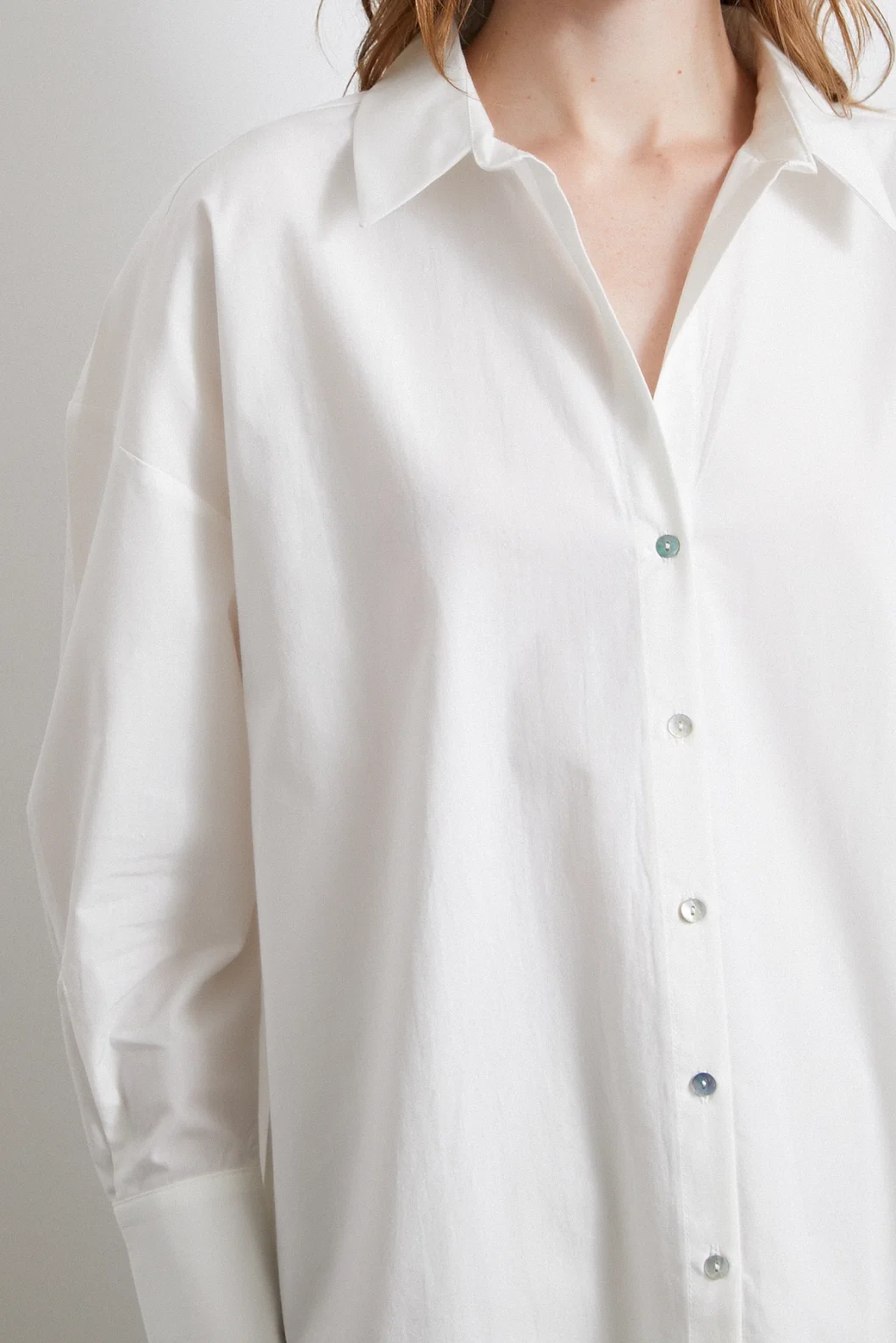 Klassisches Hemd Weiß