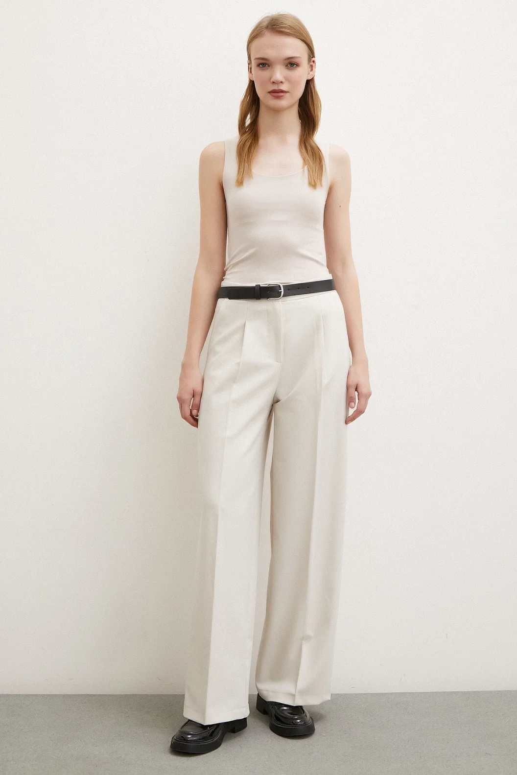 Gefüttertes Tanktop in Nerz