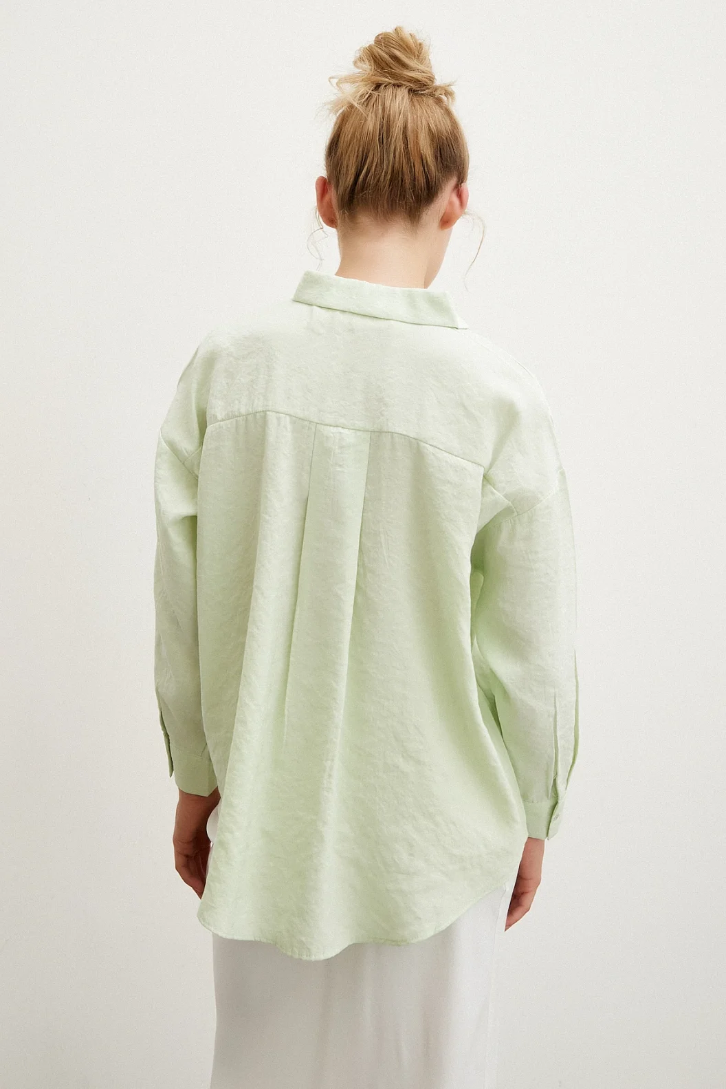 Basic Modal Shirt Mint