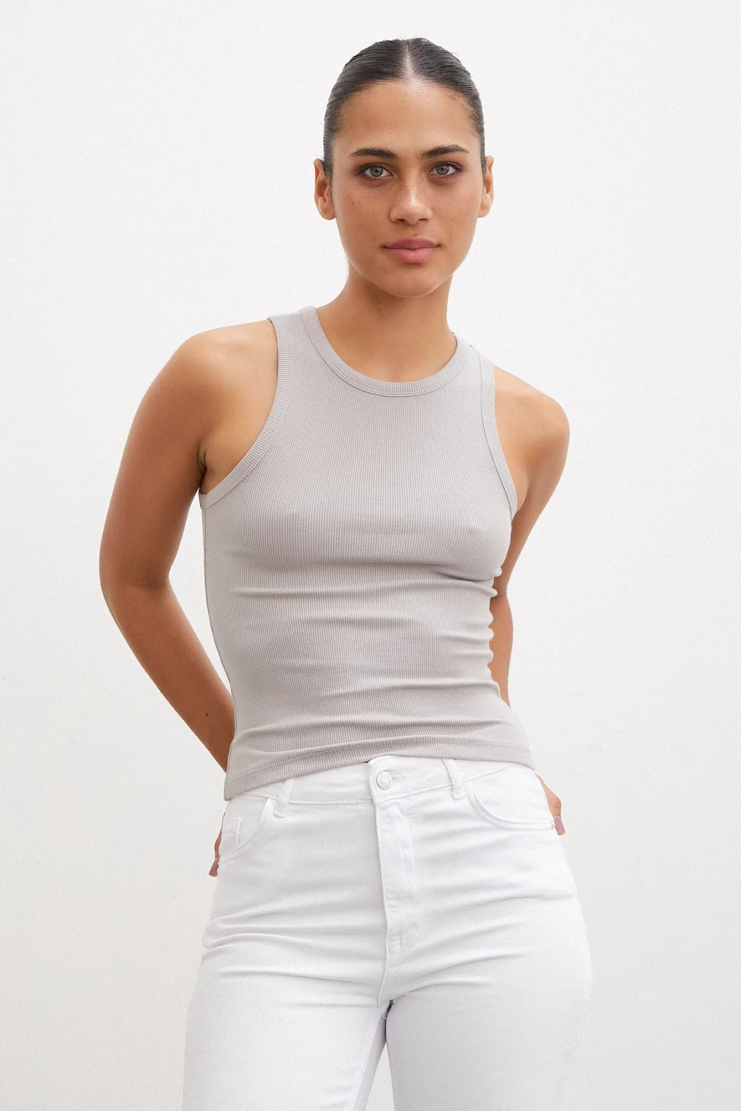 Bisiklet Yaka Top Taş