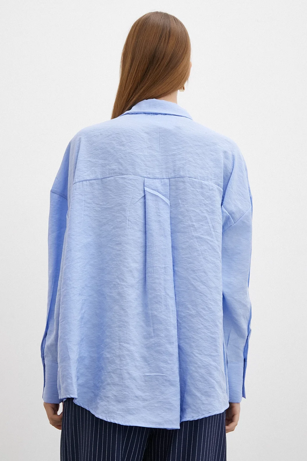 Basic Modal Shirt Blue